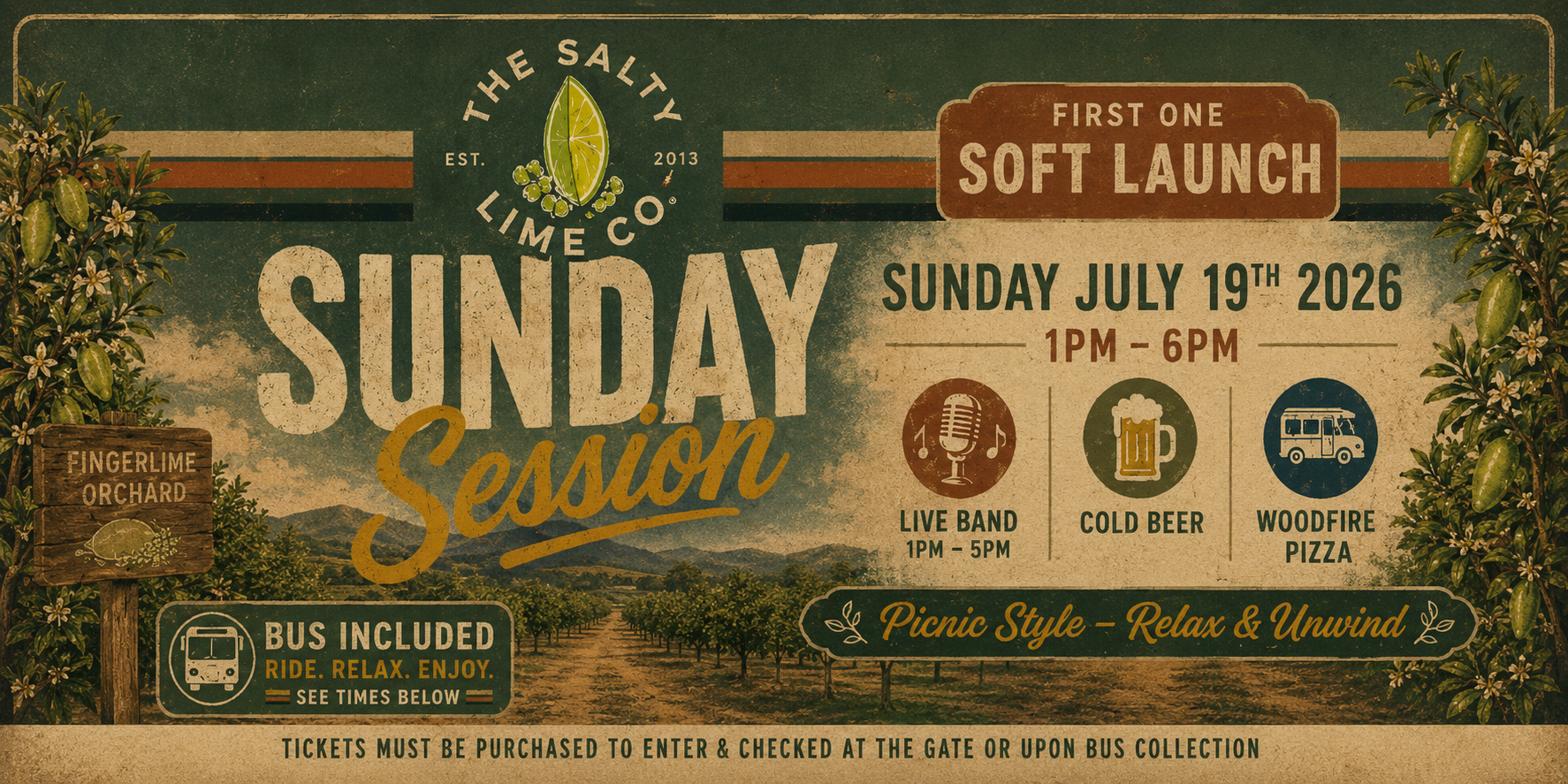 The Salty Lime Co - Sunday Session