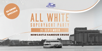 ALL-WHITE SUPERYACHT PARTY!