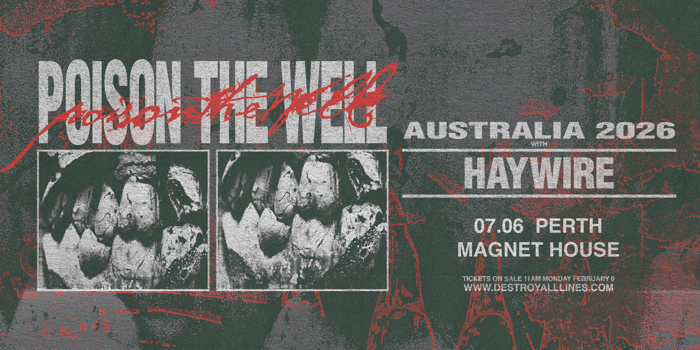 Poison The Well Australian Tour 2026