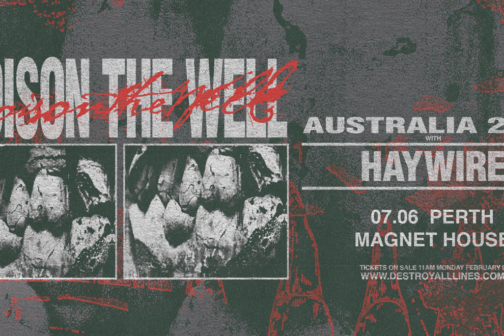 Poison The Well Australian Tour 2026