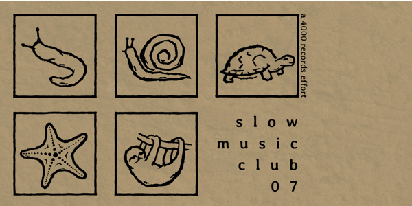 slow music club 07 live at The Junk Bar - Concert poster