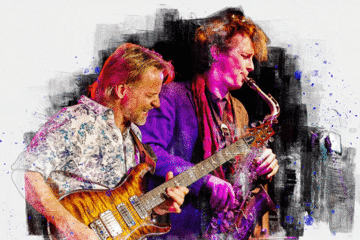 Tom Waters (UK) & Geoff Achison (Aus) “Brush with the Blues”