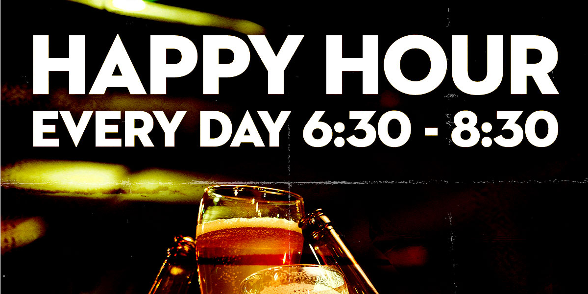 Happy Hour Drink Specials