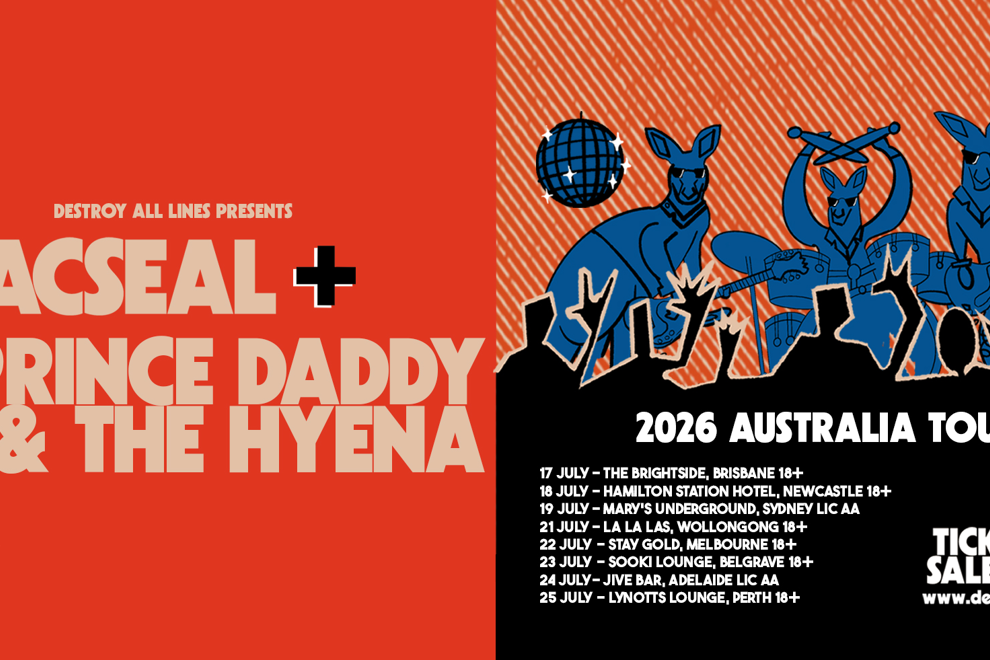 Macseal + Prince Daddy & The Hyena Australian Tour 2026