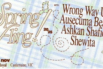 'SPRING FLING' featuring WRONG WAY UP, AUSECUMA BEATS, ASHKAN SHAFIEI & SHEWITA