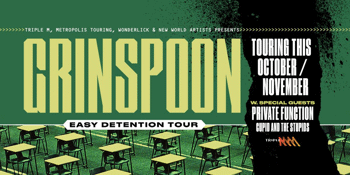 Grinspoon Easy Detention Tour