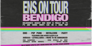 EMO NEVER SLEEPS ON TOUR | BENDIGO