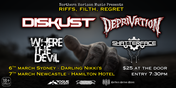Riffs, Filth, Regret - SYDNEY image