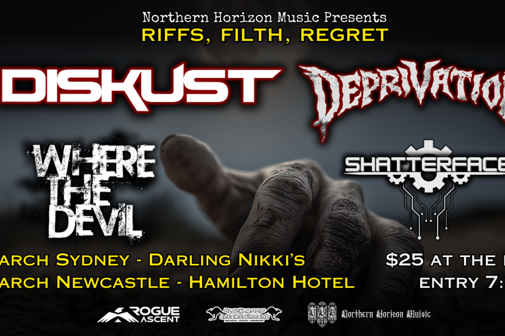Riffs, Filth, Regret - SYDNEY