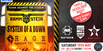 Ramm Against The System (RATS) a Rammstein, System Of A Down and Rage Against The Machine tribute!