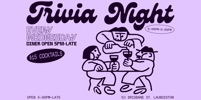 Trivia night at Reggie - 21/01/26