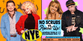 No Scrubs vs Round Up: NYE Party - Caloundra