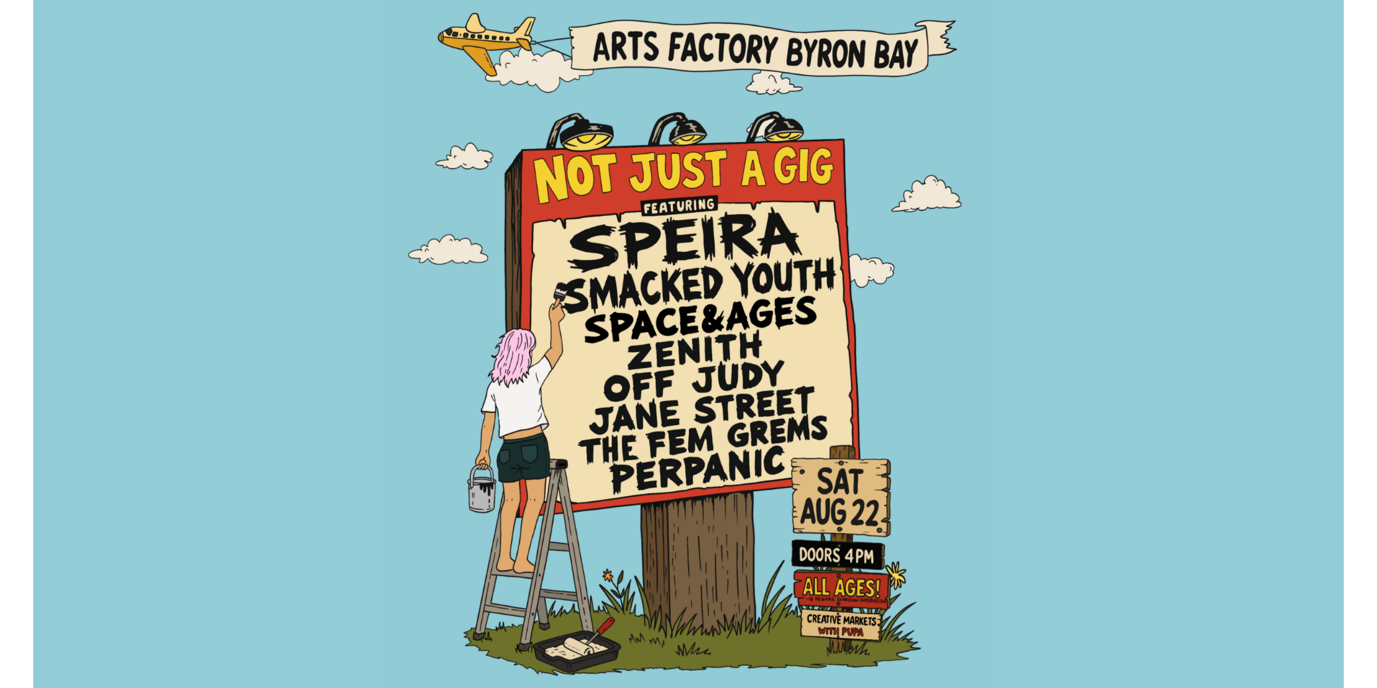 NOT JUST A GIG: 01 - BYRON BAY