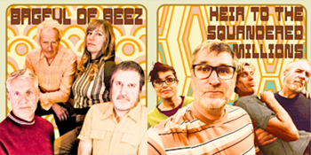 Double Single Launch: Bagful Of Beez + Heir To The Squandered Millions w/ Captain Beep-boop