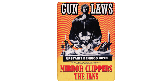 Gun Laws + Mirror Clippers + The Ians