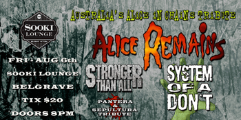 ALICE REMAINS & STRONGER THAN ALL