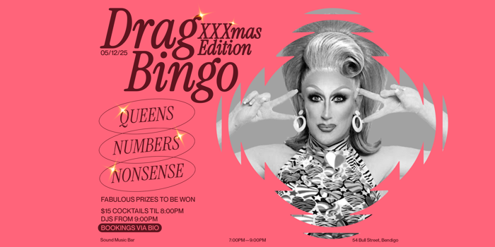Drag Bingo [XXXMas Edition]  05/12/2025