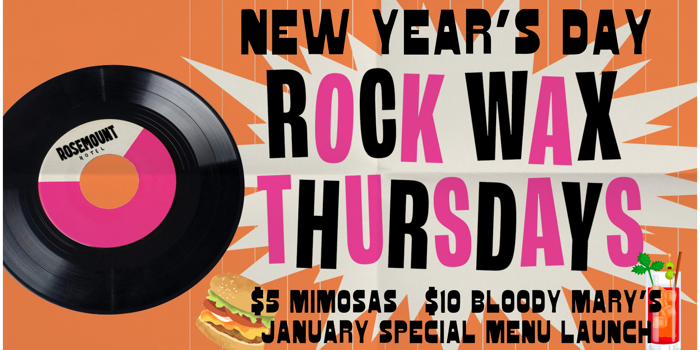 New Year's Day: Rock 'N' Roll Recovery| Rock Wax