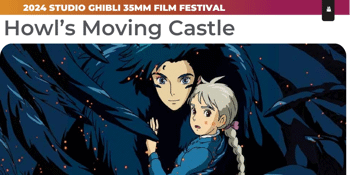 Howl’s Moving Castle (PG) (2024 STUDIO GHIBLI 35mm FILM FESTIVAL)