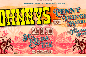 Billy Pommer Jr of  The Johnnys' 65th Birthday Bash in St Kilda