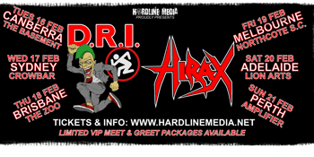 D.R.I (USA) & HIRAX (USA)