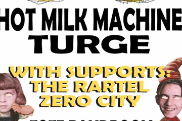 HOT MILK MACHINE and TURGE joint single launch! with THE RARTEL and ZERO CITY