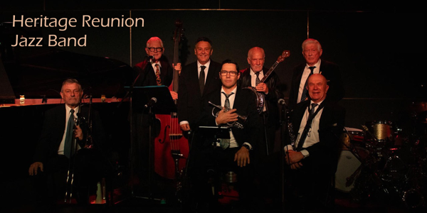Heritage Reunion Jazzband live at Milk Bar - Concert poster