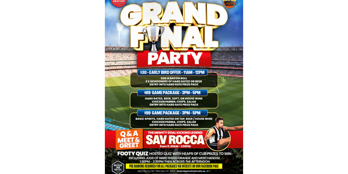 Grand Final Party