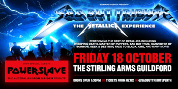 SAD BUT TRIBUTE | THE METALLICA EXPERIENCE | GUILDFORD