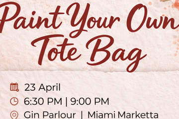 Paint Your Own Tote Bag – Creative Experience