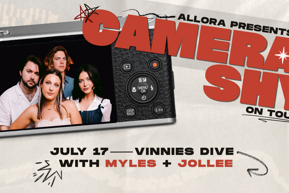 ALLORA 'Camera Shy' Tour