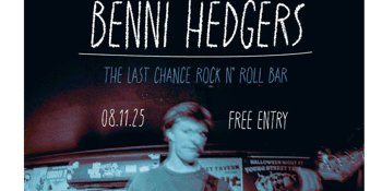 BENNI HEDGERS @ LAST CHANCE
