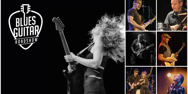 THE BLUES GUITAR ROADSHOW Feat ANA POPOVIC (US) *SELLING FAST* live at Theatre Royal - Concert poster