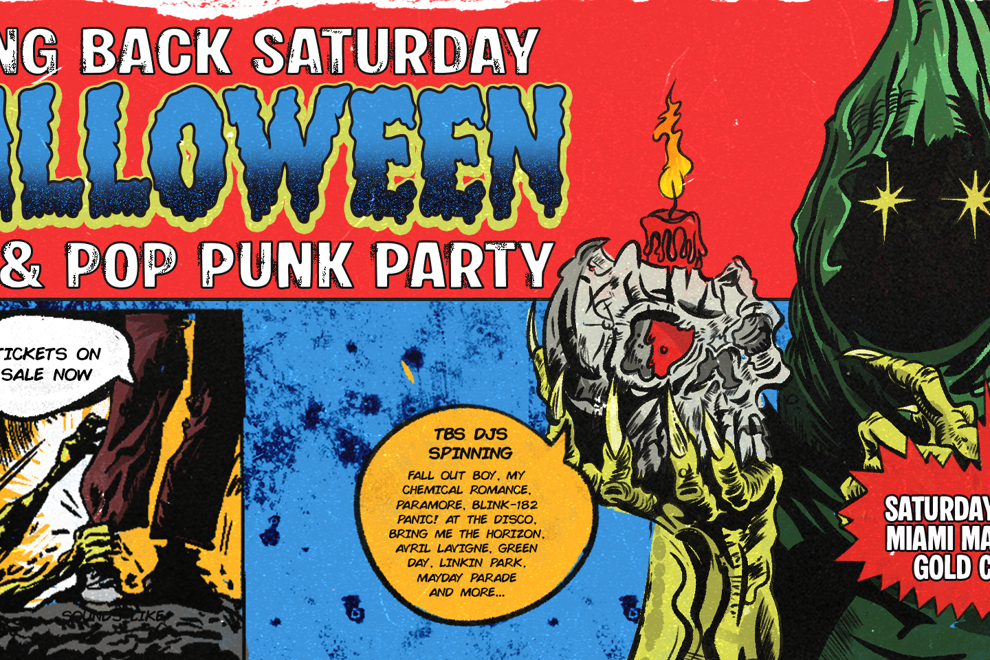 Taking Back Saturday Halloween: Emo & Pop Punk Party - Gold Coast