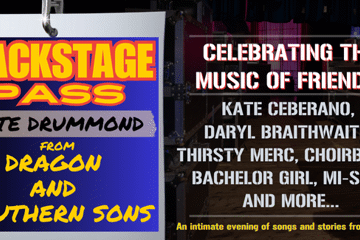 DINNER UPGRADE: Pete Drummond (Dragon) Backstage Pass