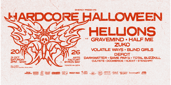 HARDCORE HALLOWEEN 2026 - BYRON BAY