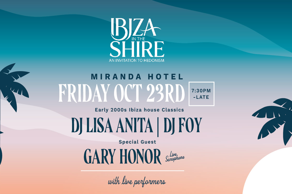 Ibiza In The Shire – Relive the Golden Era of House Music