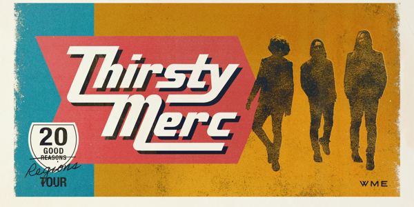 Thirsty Merc 20 Good Regions Tour live at Nambucca Heads RSL Club - Concert poster