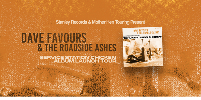 Dave Favours + The Roadside Ashes + Honk (Free Entry!)