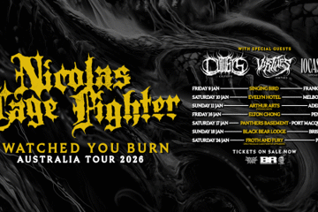 Nicholas Cage Fighter - I Watched You Burn Album Tour