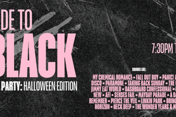 ?? FADE TO BLACK Emo Night: Halloween Edition