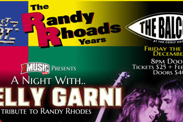 A tribute to Randy Rhoads "The Stories and Music behind the Legend"