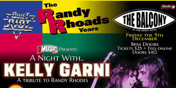 A tribute to Randy Rhoads "The Stories and Music behind the Legend"