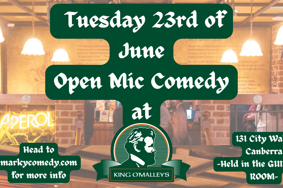 Open Mic Comedy @King O'Malley's