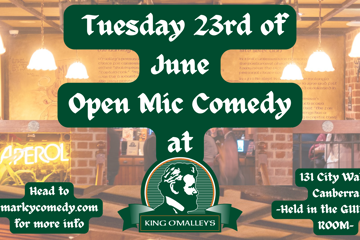 Open Mic Comedy @King O'Malley's