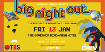 THE RED SKULL'S BIG NIGHT OUT 'The best of the Big Day Out 1992-2014'