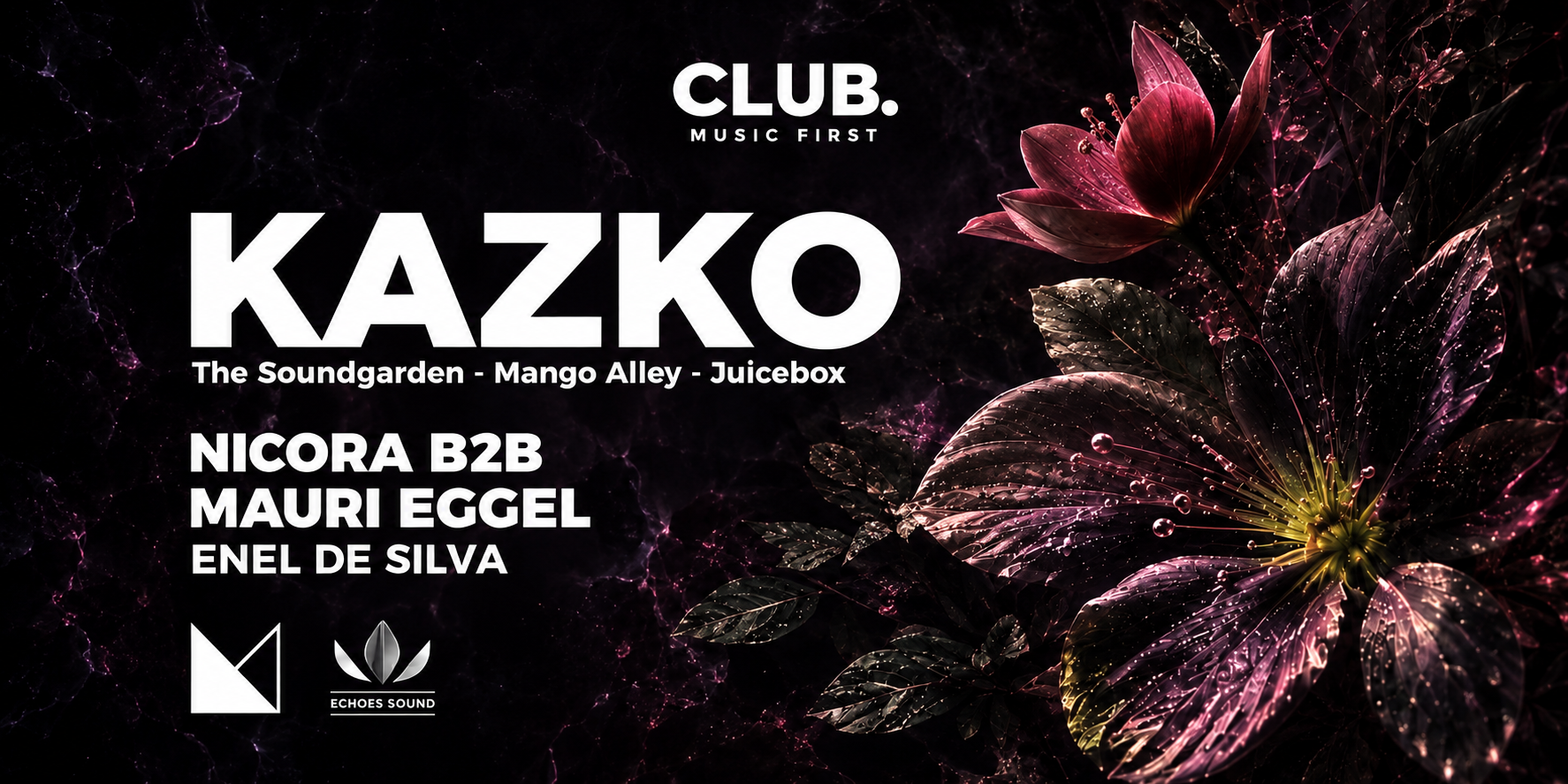 Club. Music First - KAZKO @201 Below