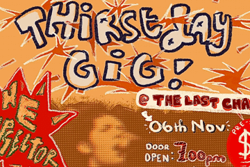 THIRSTDAY GIG w/ Crashing The Same Car, The Inspector, Balmoral