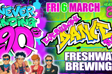 Never Ending 80s PRESENTS Never Ending 90s Everybody Dance Now!