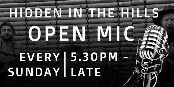 Sunday Sessions – Open Mic poster